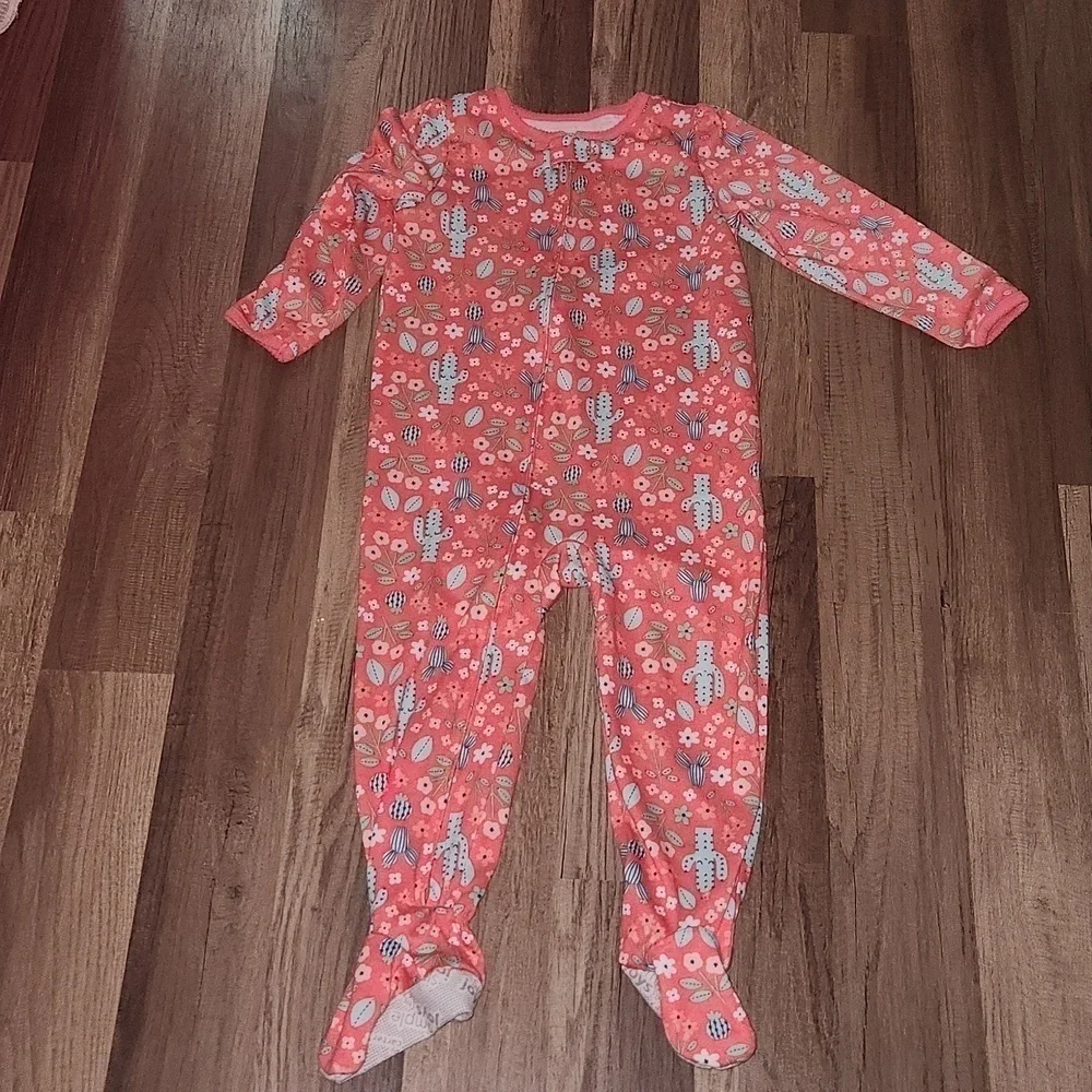 Carter's Cactus & Floral Footie Pajamas Size 3T